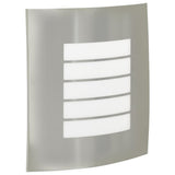 Vidaxl buiten wandlamp zilver 23.5 x 9 x 26 cm