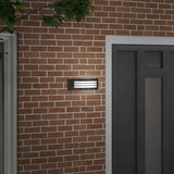 Vidaxl buiten wandlamp zwart 32 x 10 x 10 cm