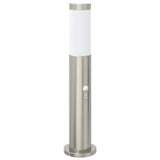 Vidaxl bolderverlichting met sensor 50 cm rvs ip44