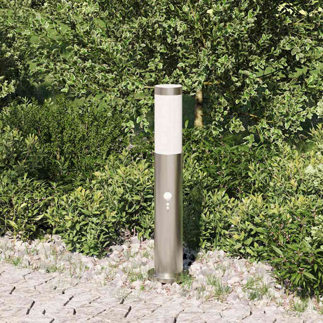 Vidaxl bolderverlichting met sensor 50 cm rvs ip44