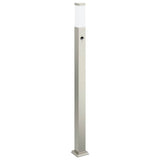 Vidaxl bolderverlichting met sensor 110 cm roestvrij staal ip44