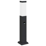 Vidaxl bolderverlichting met sensor 50 cm zwart ip44