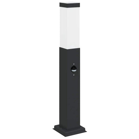 Vidaxl bolderverlichting met sensor 50 cm zwart ip44