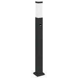 Vidaxl bolderverlichting met sensor 80 cm zwart ip44