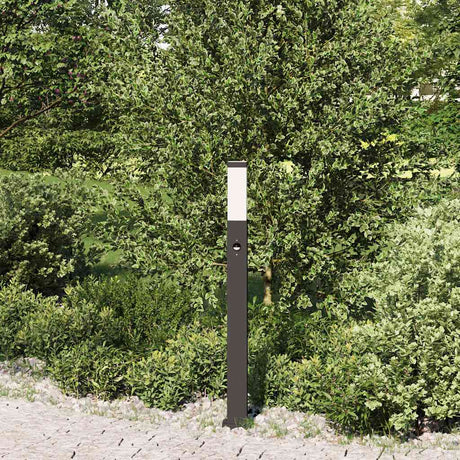 Vidaxl bolderverlichting met sensor 80 cm zwart ip44