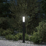 Vidaxl bolderverlichting met sensor 80 cm zwart ip44