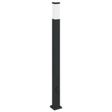 Vidaxl bolderarmatuur met stopcontact 110 cm zwart ip44