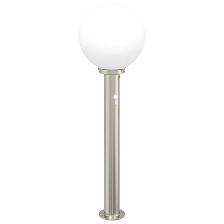 Vidaxl bolderverlichting met sensor 80 cm rvs ip44