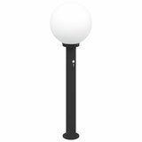 Vidaxl bolderverlichting met sensor 80 cm zwart ip44