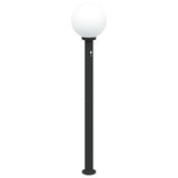 Vidaxl bolderverlichting met sensor 120 cm zwart ip44