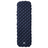 Vidaxl kampeermatras opblaasbaar 190x58x6 cm 1- persoons grijs