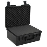 Vidaxl flightcase draagbaar 49x38x23 cm pp zwart