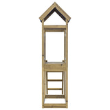 VidaXL Speeltoren ladder 110,5x52,5x215 cm geïmpregneerd grenenhout