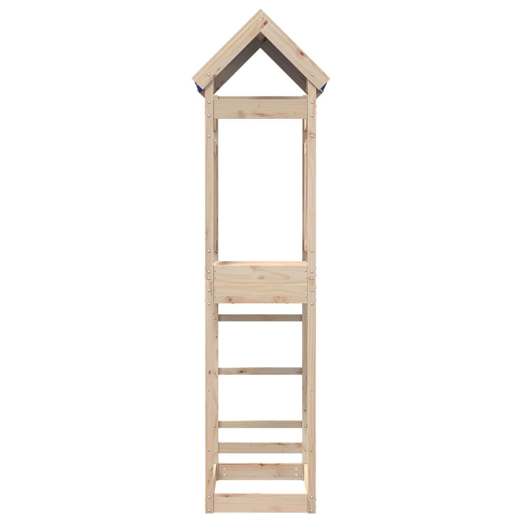 VidaXL Speeltoren 85x52,5x239 cm massief grenenhout