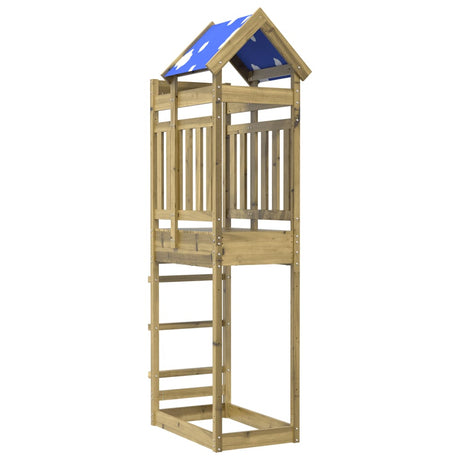 VidaXL Speeltoren 85x52,5x239 cm geïmpregneerd grenenhout