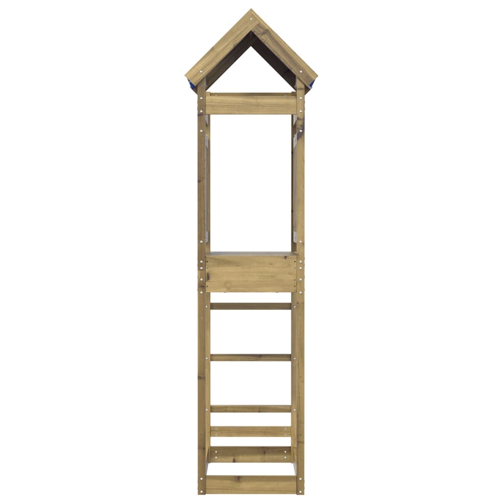 VidaXL Speeltoren 85x52,5x239 cm geïmpregneerd grenenhout