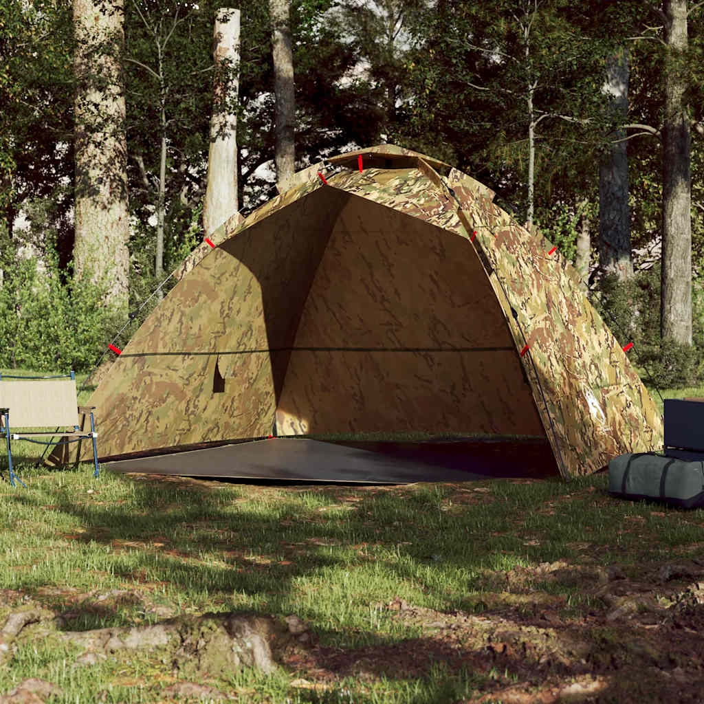 Vidaxl tent 4-persoons snelontgrendeling camouflage