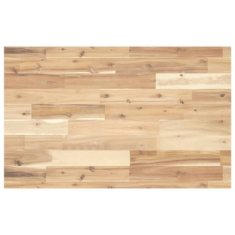 Vidaxl wastafelblad 120x50x4 cm onbehandeld massief acaciahout