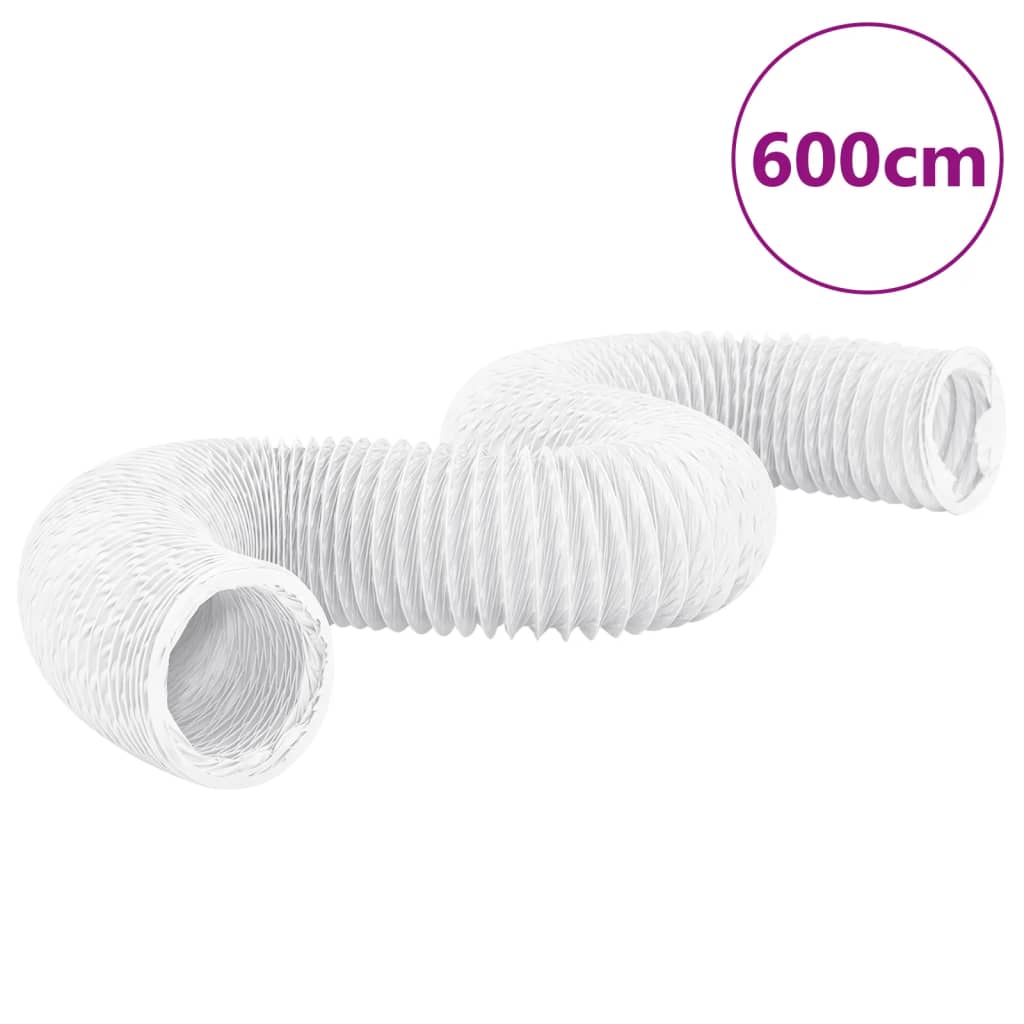 VidaXL Afzuigslang Ø20 cm 6 m PVC