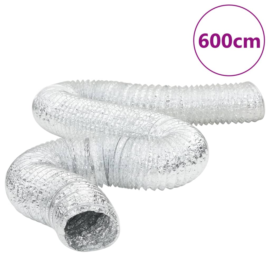 VidaXL Ventilatieslang Ø15 cm 6 m aluminium