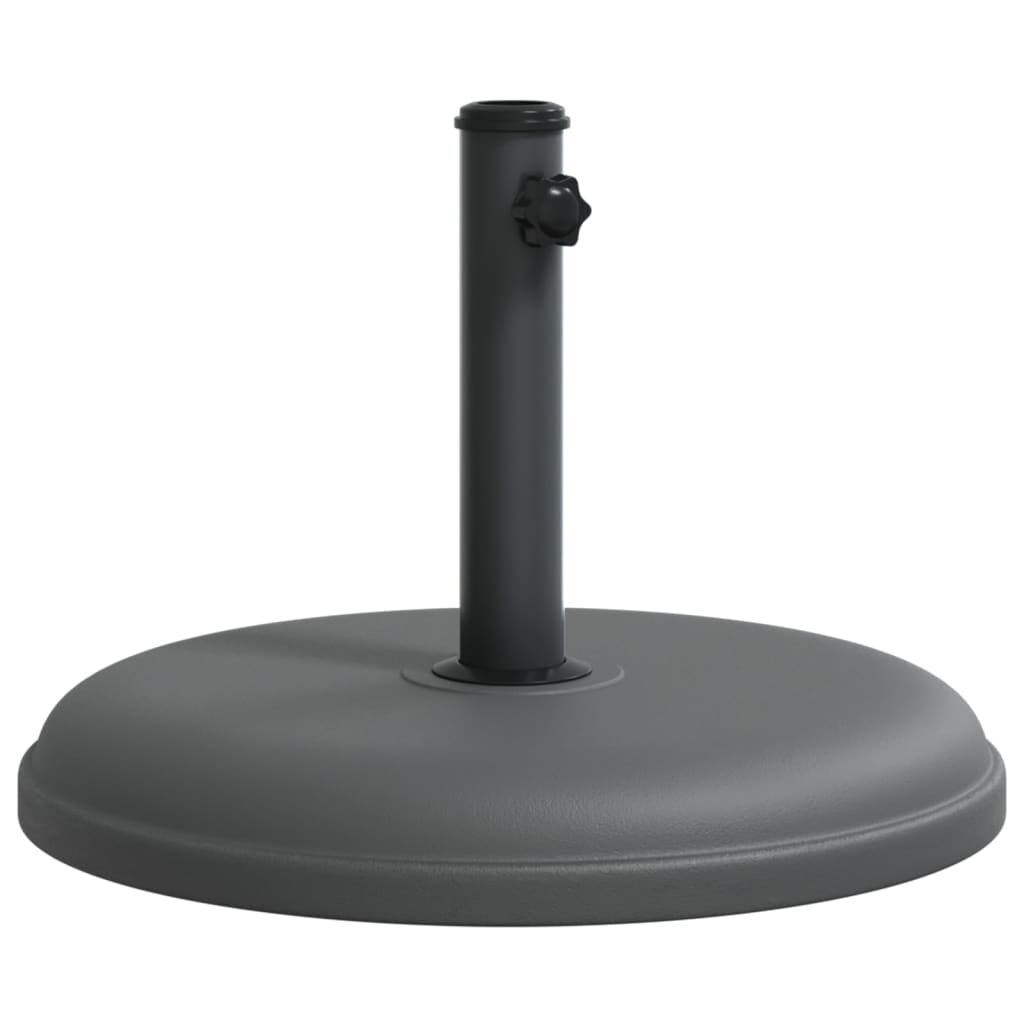 Vidaxl parasolvoet voor stokken van ø32 35 38 mm 15 kg rond