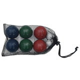 VidaXL 8-delige Jeu de boules ballenset en draagtas massief grenenhout