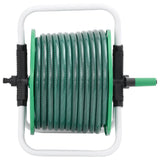Vidaxl slanghaspel met 30 m slang vrijstaand pvc groen
