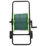 Vidaxl slanghaspelkar met 50 m slang pvc groen