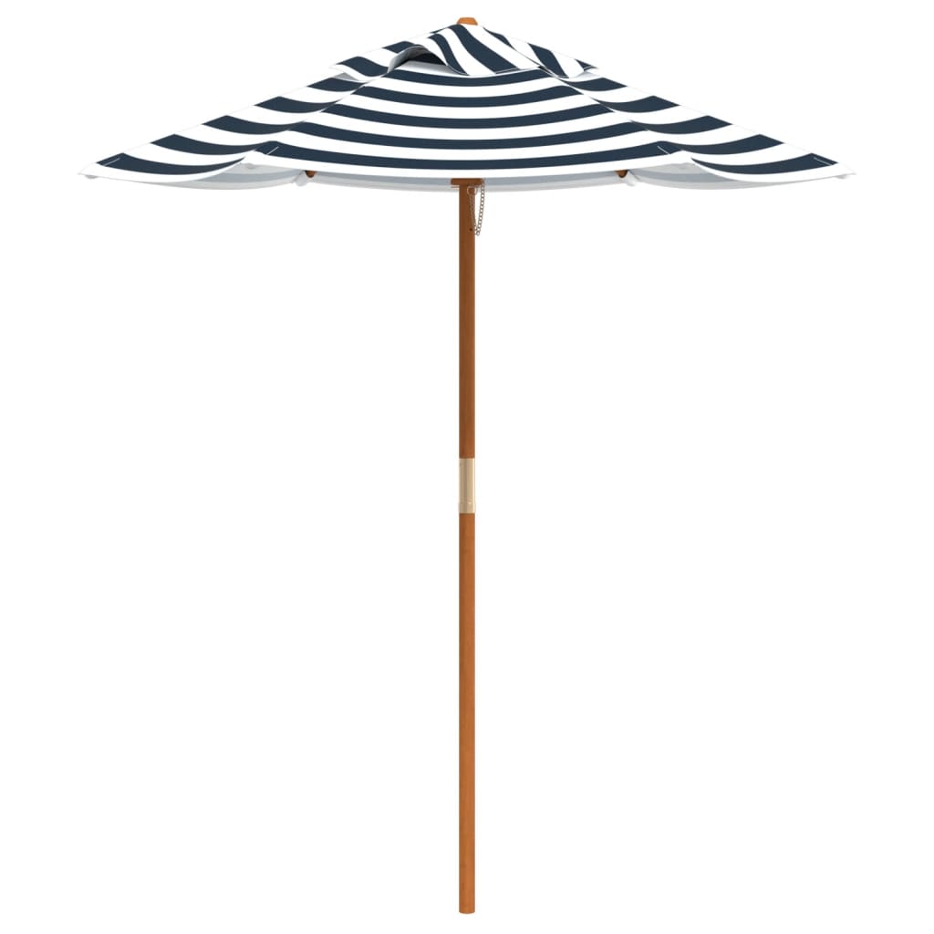 Vidaxl parasol voor kinderen met houten paal ø120x140 cm