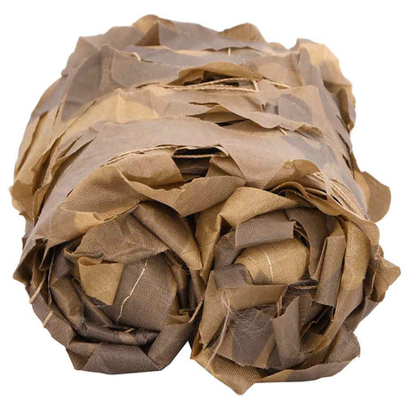 Vidaxl camouflagenet met opbergzak 753x199 cm zandkleurig