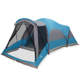 Vidaxl tunneltent voor gezin 8-persoons waterdicht blauw