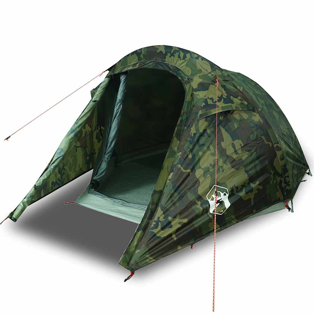 Vidaxl tunneltent 3-persoons waterdicht camouflage