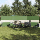 Vidaxl windscherm camping waterdicht 490x123 cm groen