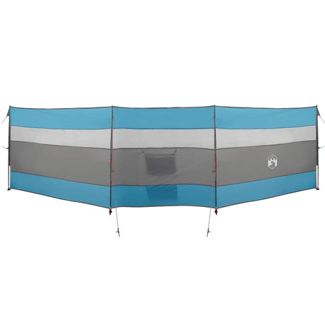 Vidaxl windscherm camping waterdicht 508x130 cm blauw
