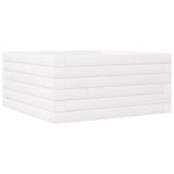 Vidaxl plantenbak 50x50x23 cm massief grenenhout wit