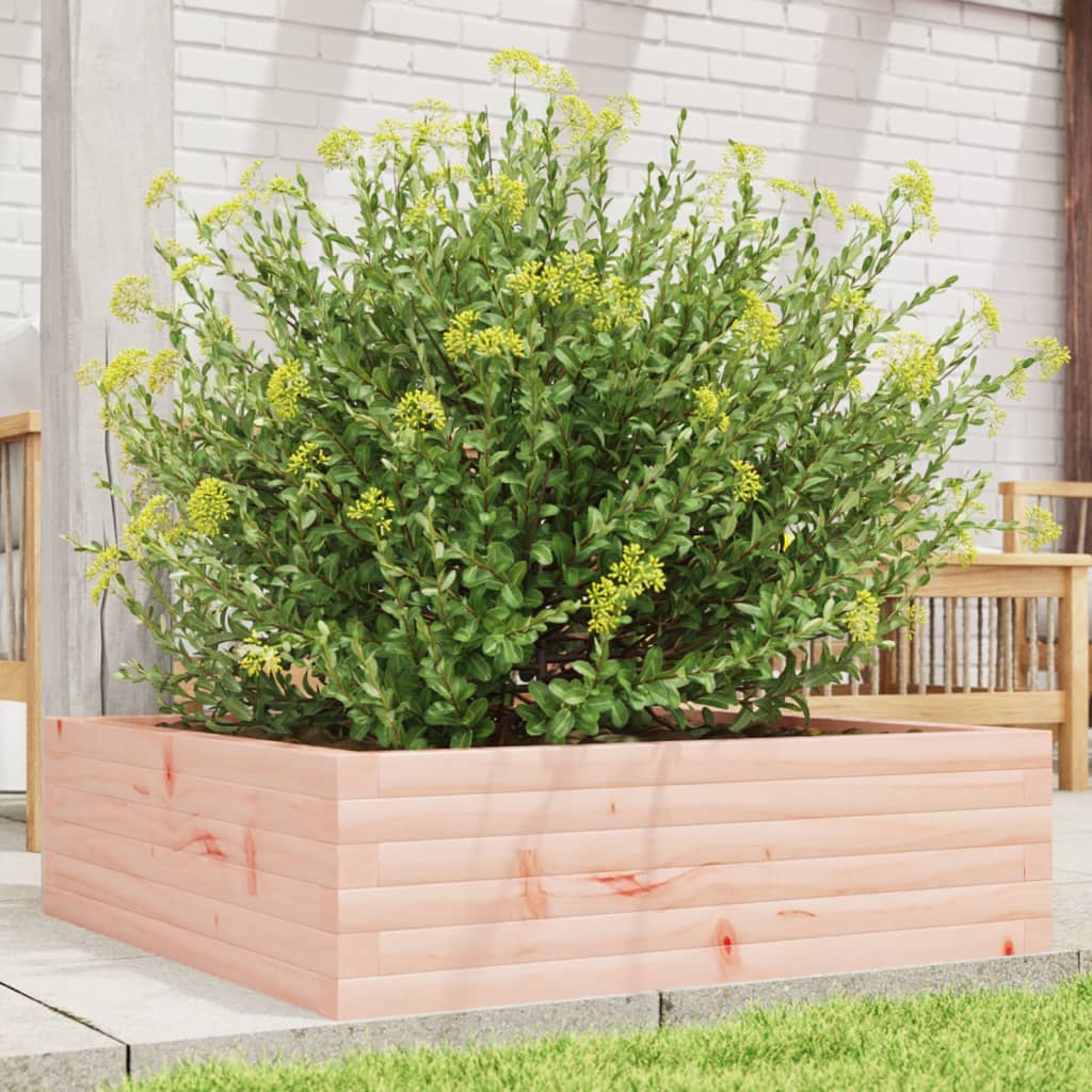 Vidaxl plantenbak 80x80x23 cm massief douglashout