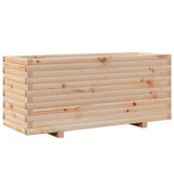 Vidaxl plantenbak 110x40x49,5 cm massief grenenhout