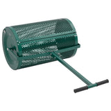Vidaxl compoststrooier 75l ø40x60 cm staal groen