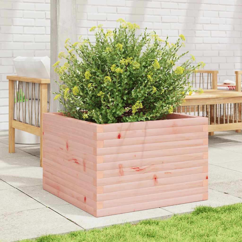 Vidaxl plantenbak 70x70x46 cm massief douglashout