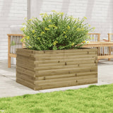Vidaxl plantenbak 90x60x46 cm geïmpregneerd grenenhout