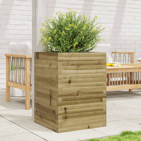 Vidaxl plantenbak 50x50x68,5 cm geïmpregneerd grenenhout