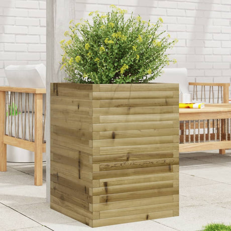 Vidaxl plantenbak 50x50x68,5 cm geïmpregneerd grenenhout