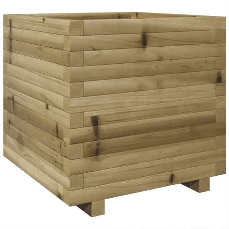 Vidaxl plantenbak 50x50x49,5 cm geïmpregneerd grenenhout