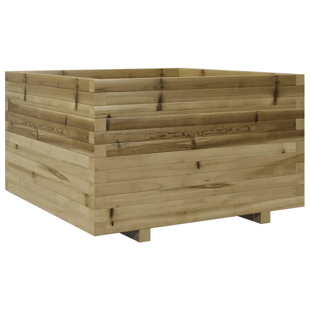 VidaXL Plantenbak 80x80x49,5 cm geïmpregneerd grenenhout