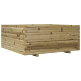 VidaXL Plantenbak 110x110x49,5 cm geïmpregneerd grenenhout