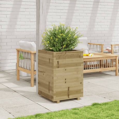 Vidaxl plantenbak 50x50x72,5 cm geïmpregneerd grenenhout