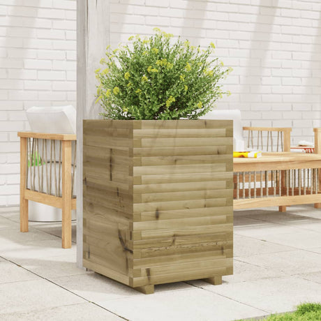 Vidaxl plantenbak 50x50x72 cm geïmpregneerd grenenhout