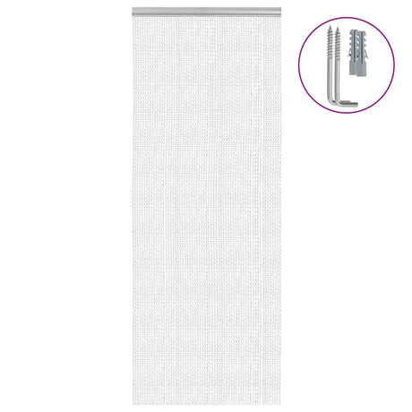 Vidaxl vliegengordijn kettingen 80x201 cm aluminium