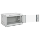 Vidaxl 6u wandgemonteerde netwerkkast 19 ip20 53x40x30 cm