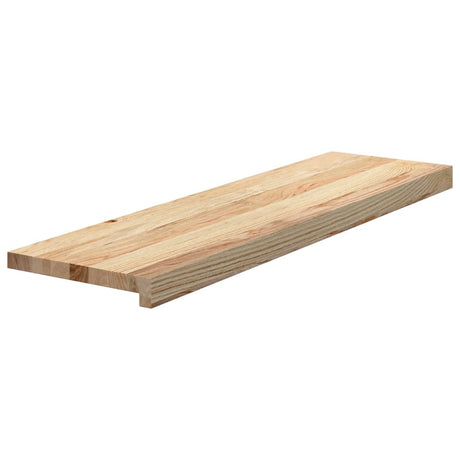 Vidaxl traptreden 4 st 90x30x2 cm onbehandeld massief eikenhout